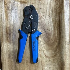 Blue and Black Crimping Tool